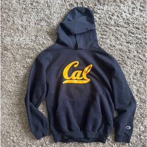 U.C. Berkley Cal State hoodie Champion Athleticwear size Youth XL or Womens XS